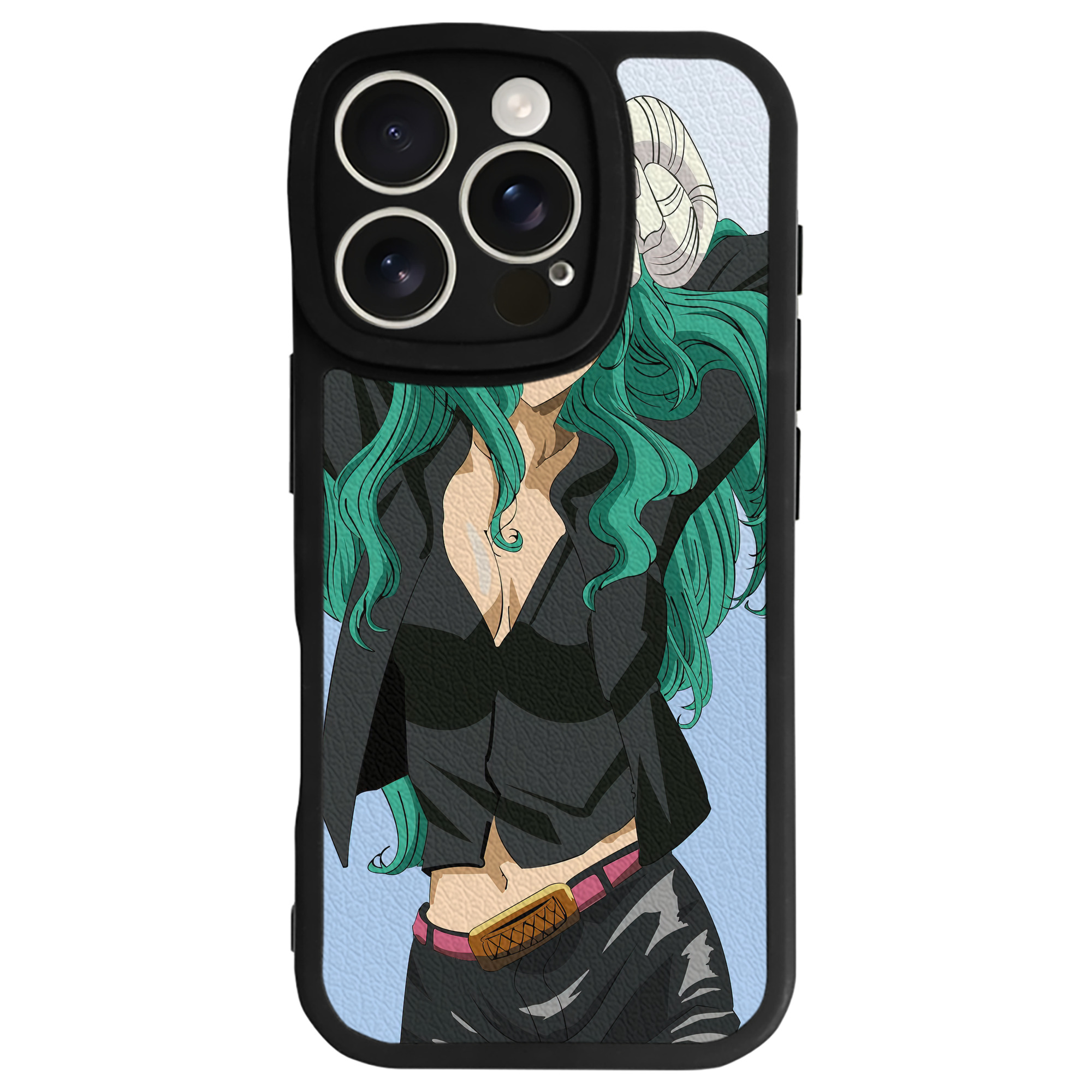 （画像用） ブリーチ BLEACH 【iPhone 16シリーズ対応】シリコンスマホケース（レザー調） 材質：シリコン